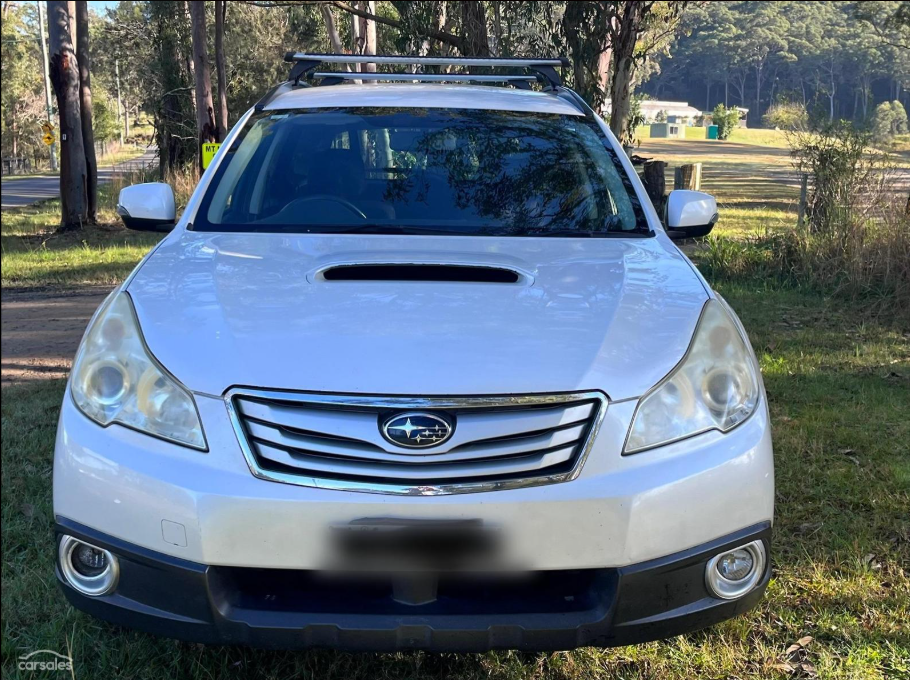 2012 Subaru Outback purchased in Queanbeyan